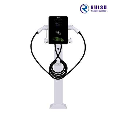 14KW 32A AC EV 充電器単相タイプ 2 フロア スタンド 5m ケーブル付き