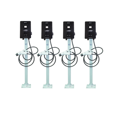 電気自動車のための単相 AC EV の充電器 10KW CCS1 の壁に取り付けられたレバー 2