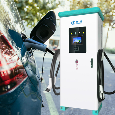 商業公衆 180kw EV の充電器は二重銃と急速に充満します