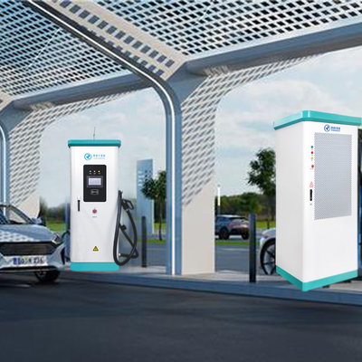 床に取り付けられた EV の急速な充電ステーション、480KW 分割された公共の車の充電ポイント