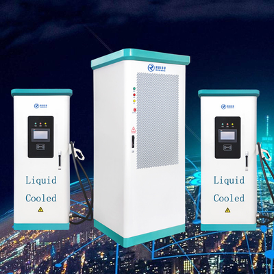 床に取り付けられた EV 充電ステーション 720KW 1 プラグ インテリジェント液体冷却