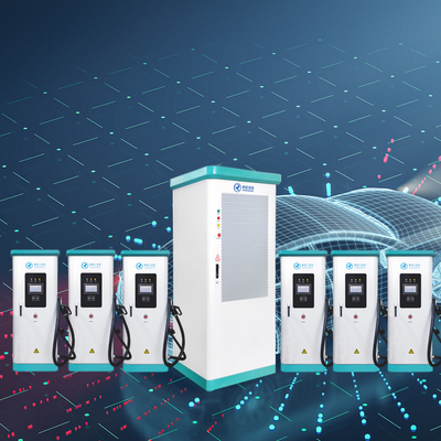 商用 EV 分割充電器 レベル 3 OCPP 1.6J 360KW 1 プラグ 6 CE 認定