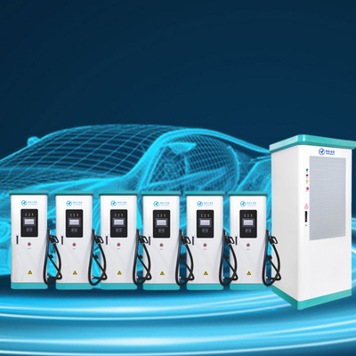 480KW 商用 EV 充電器、1 プラグ 8 OCPP DC 高速充電ステーション