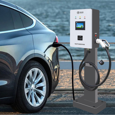 IP54 スマートな EV 充電ステーション、30KW DC 高速屋外家 EV 充電器