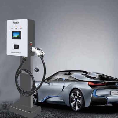 3 段階のスマートな車の充電ステーション、EVSE の屋外の電気自動車の充電器 30kw
