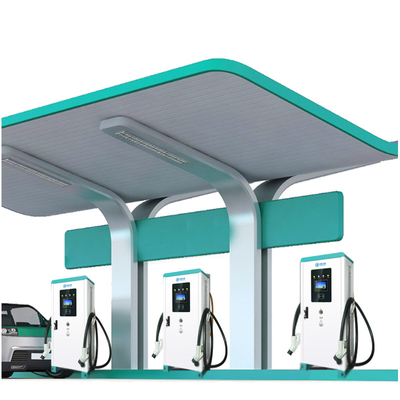 7&quot;色のタッチ画面と取付けられる1つの120kw EVの充電器の床のすべて