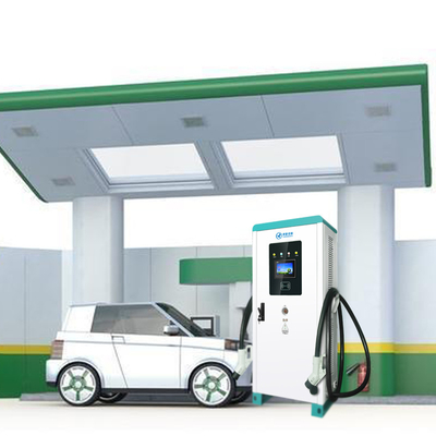 急速充電 DC 120kw EV 充電器 1 台で 2 台の充電銃を搭載