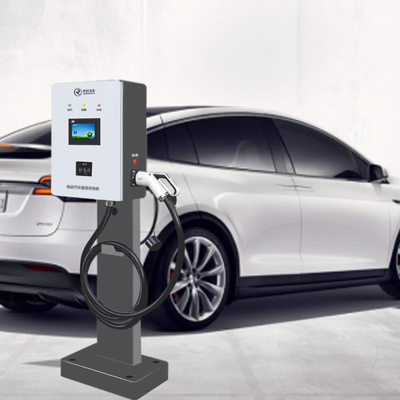 二重銃 OEM ODM が付いている商業壁に取り付けられた電気自動車の充電器 40KW