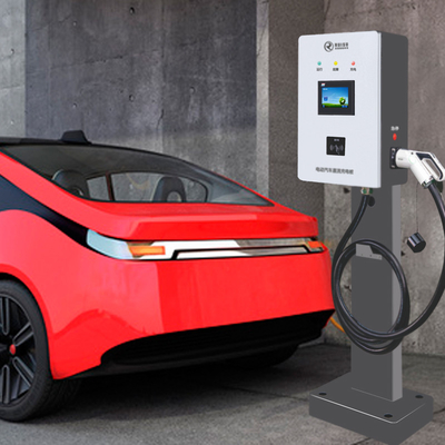 単一銃が付いている壁に取り付けられた DC 40kw EV の充電器の金属材料