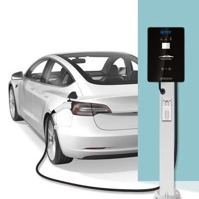 レベル 2 OLCD スクリーンとの AC 電気自動車の壁の充電器 7kw 32a