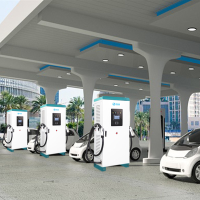 160kw 電気自動車のための床に取り付けられた Ev 充電ステーション Dc Ev 充電器