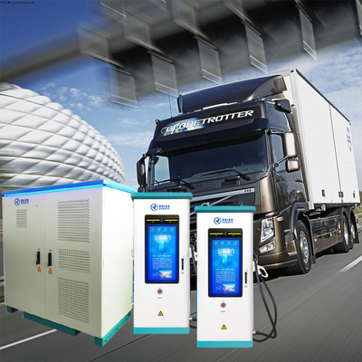Chademo CCS GB/T プラグ Ip54 防水付きヘビーデューティ トラック EV 分割充電器