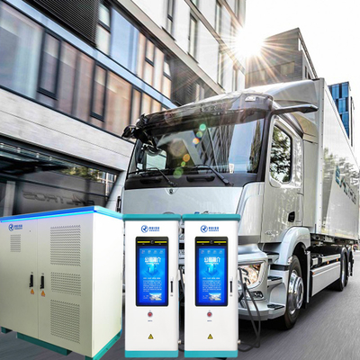 DC EV スプリット充電器 1.2MW 防水 Ip54 インテリジェント液体冷却