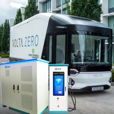 割れたキャビネット DC の速い EV の充電器、バスのための EV の充満ポイント 1200KW